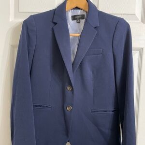 J Crew navy blazer size small